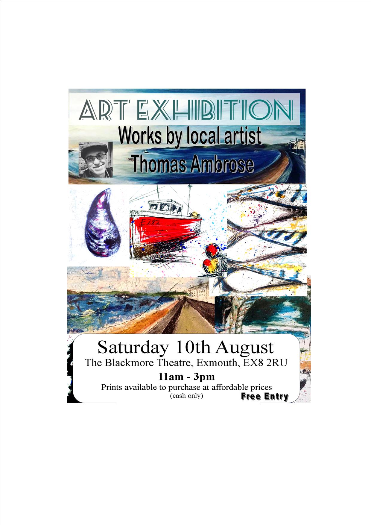 'Sea Exmouth' Art Exhibition The Exeter Daily